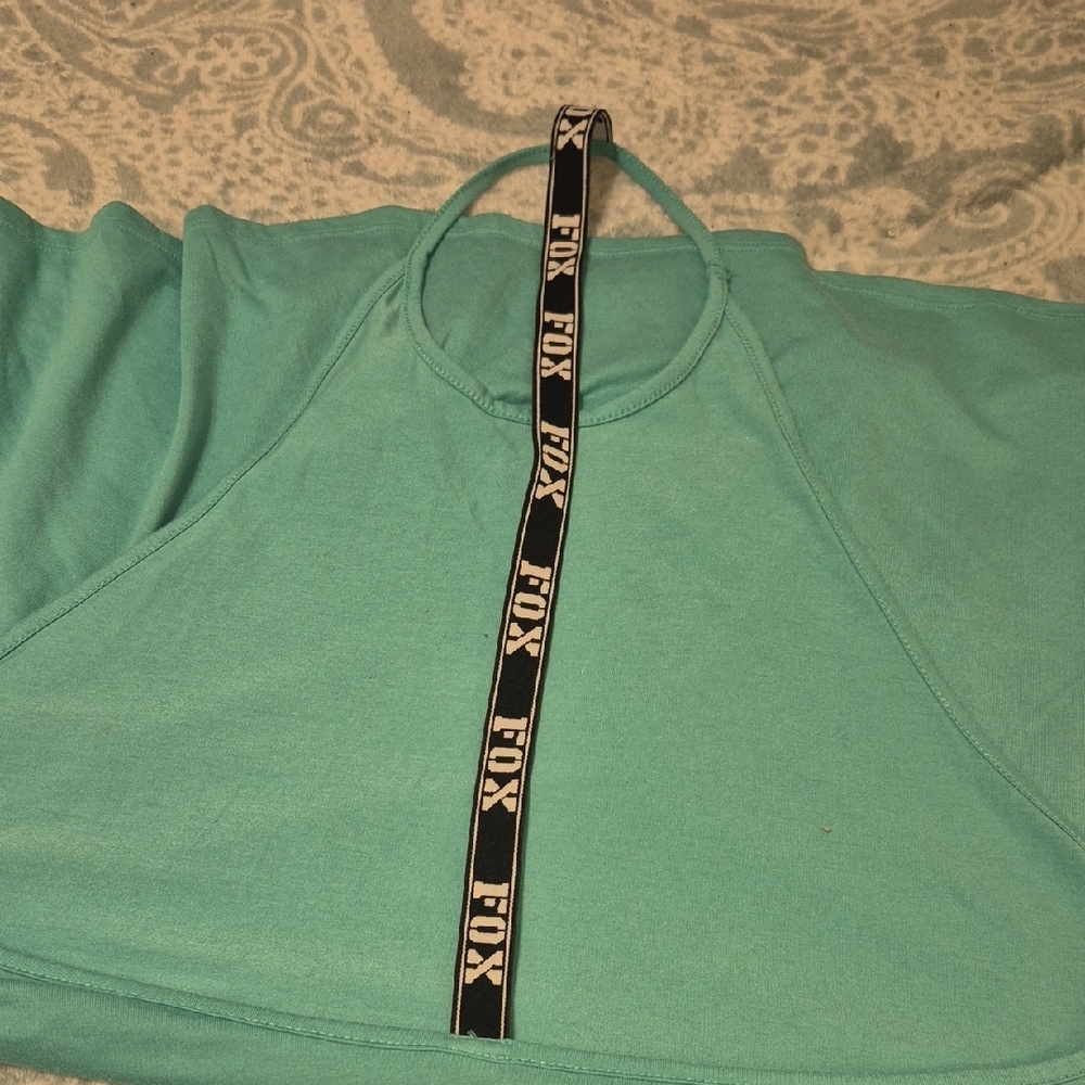 Fox Women's Turquoise Halter Neck Tunic - Picture 3 of 6